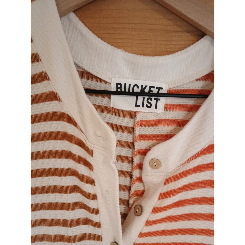 Bucket List Striped Two Tone Wide Leg Jumpsuit Small Medium Beach Lounge - Picture 3 of 8